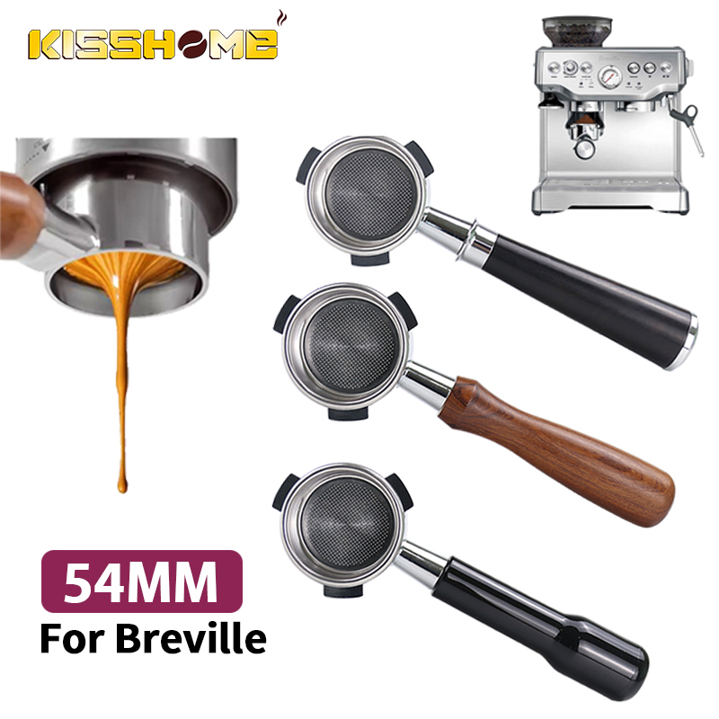 Breville Espresso Bes870 - 54mm 커피 바텀리스 포터필터 네이키드 핏
