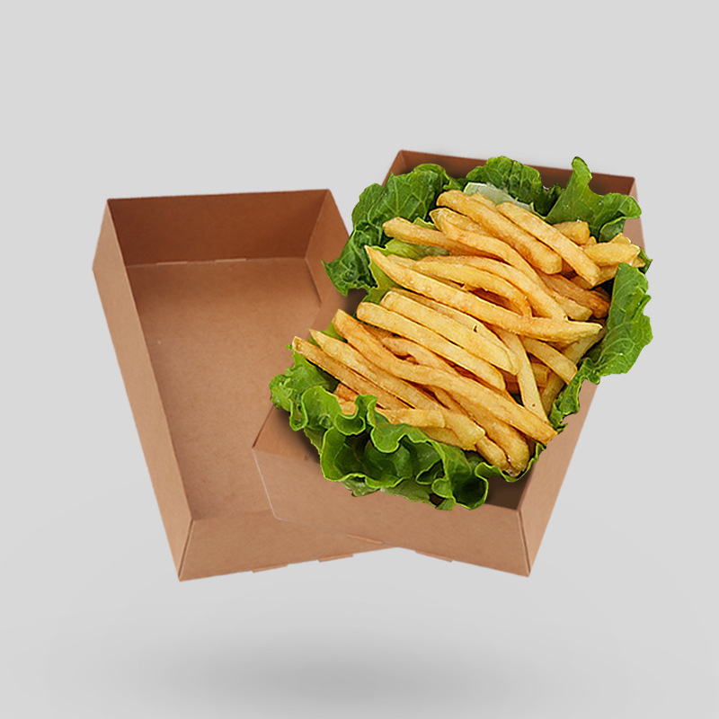 20/50개 크라프트 종이 음식 트레이, 4 모서리 팝 - Fast Food With Snacks 리뷰 및 가격