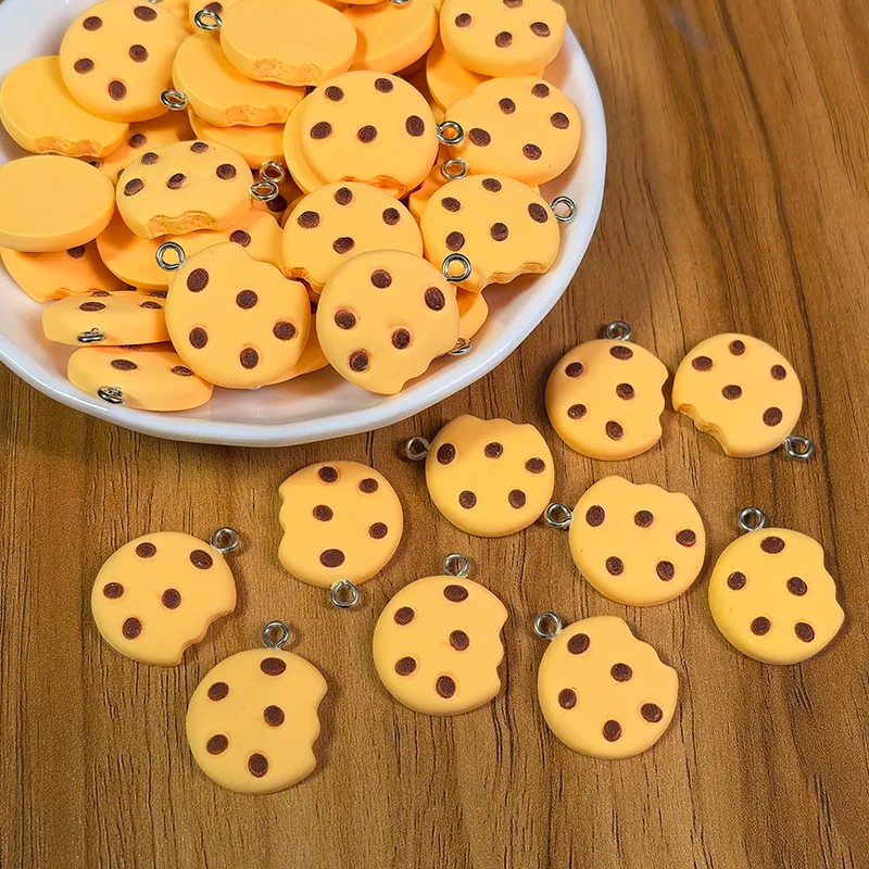 10개입 깨진 쿠키 비스킷 레진 참 귀여운 만화 간식  - Food Snacks To Make 리뷰 및 가격