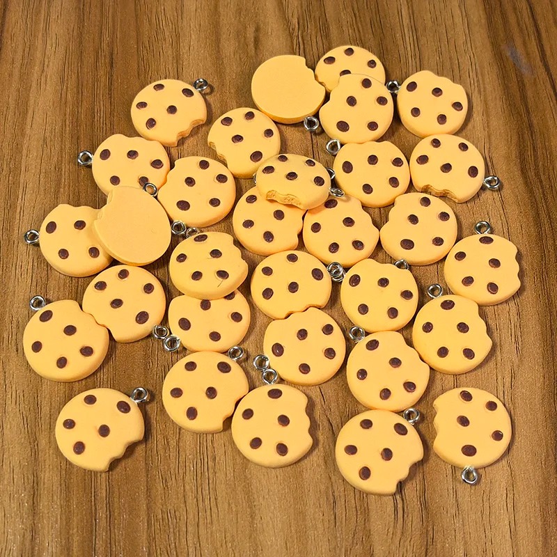 10개입 깨진 쿠키 비스킷 레진 참 귀여운 만화 간식  - Food Snacks To Make 리뷰 및 가격