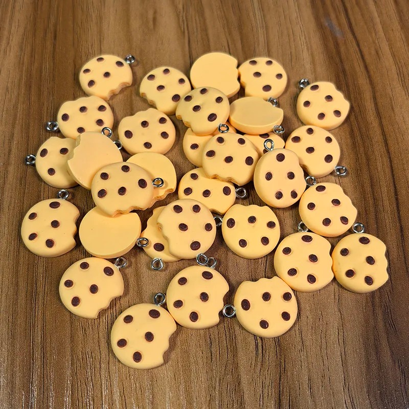 10개입 깨진 쿠키 비스킷 레진 참 귀여운 만화 간식  - Food Snacks To Make 리뷰 및 가격